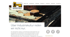 Desktop Screenshot of industriekultur-leipzig.de